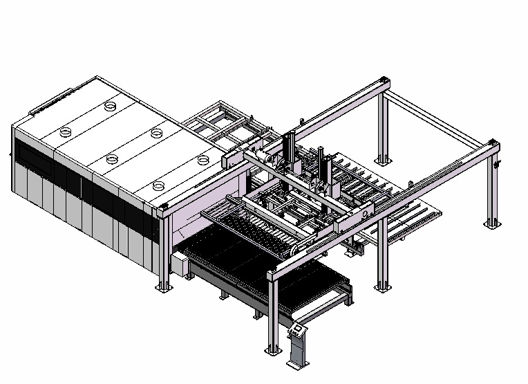 Fiber Laser Cutting Machine with Auto Sheet Loading
Technical Solution