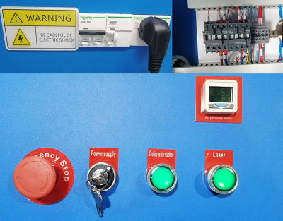 Electrical Components and Switch Buttons