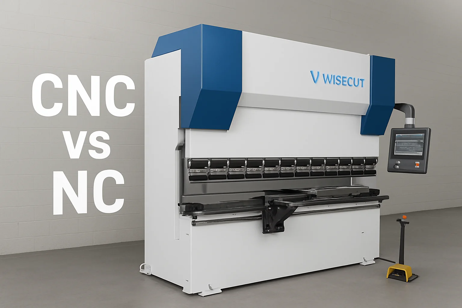 آلة انحناء الصحافة CNC مقابل NC التي تضمن كفاءة أفضل آلة انحناء الصحافة CNC مقابل NC التي تضمن كفاءة أفضل