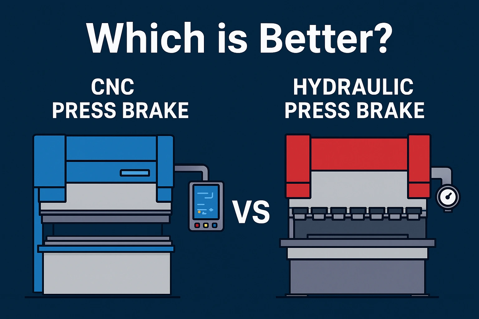 Which is Better CNC Press Brake or Hydraulic Press Brake?
