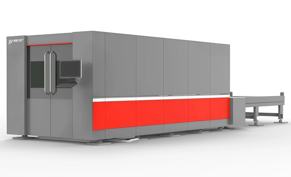 High performance Full cover laser cutting machine