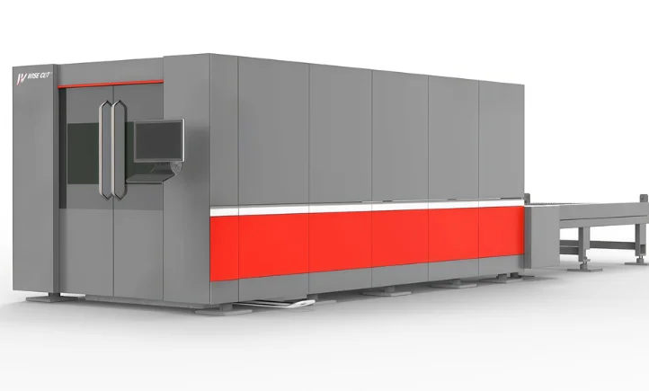 Fully enclosed fiber laser cutting machine