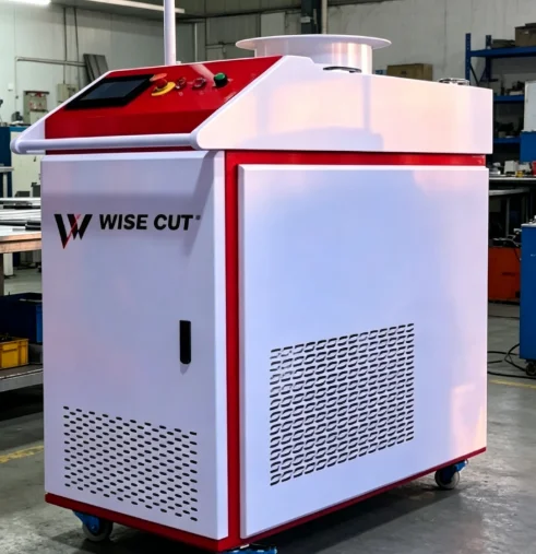 WISE CUT laser welder factory scene