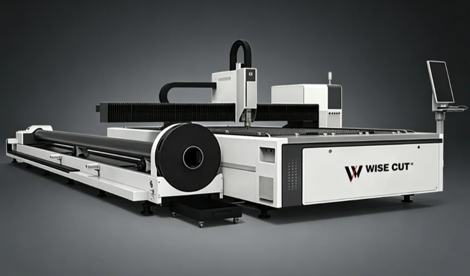 WISECUT sheet and tube fiber laser cutter