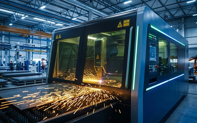 Fiber laser cutting machine