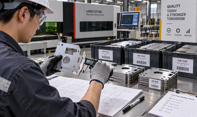 Sheet metal part inspection